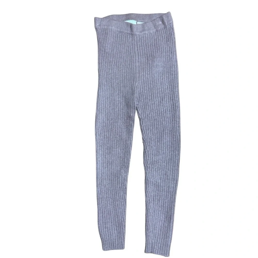 Zara| Kids Pink/Mauve Cashmere Knit Pullover and leggings set- Size 3-4 years